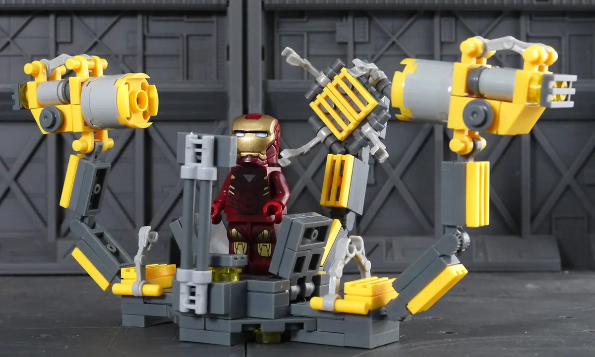 [LEGO] 鋼鐵人整備台