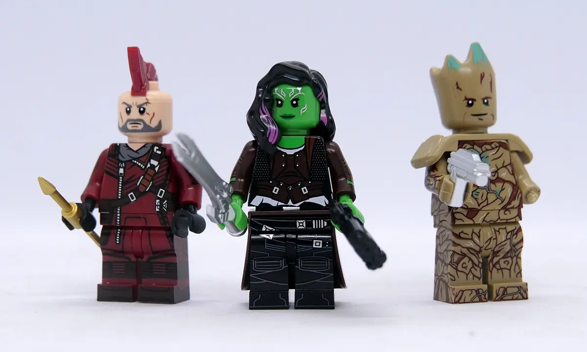 [LEGO] Kraglin, Gamora, Groot 星際異攻隊3 Ver.