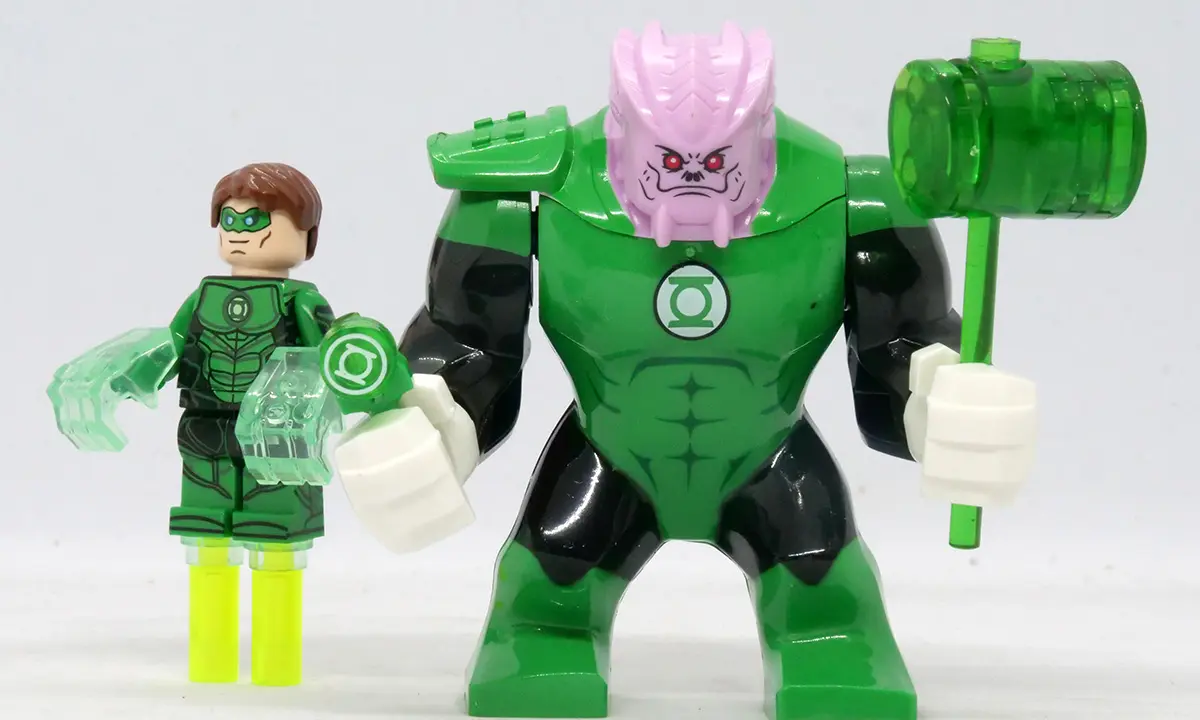 [LEGO] Green Lantern- Hal Jordan & Kilowog & Kilowog