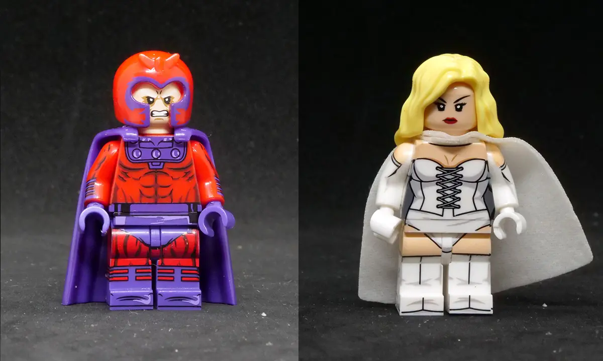 [LEGO] 萬磁王(Magneto) & 白皇后(White Queen)