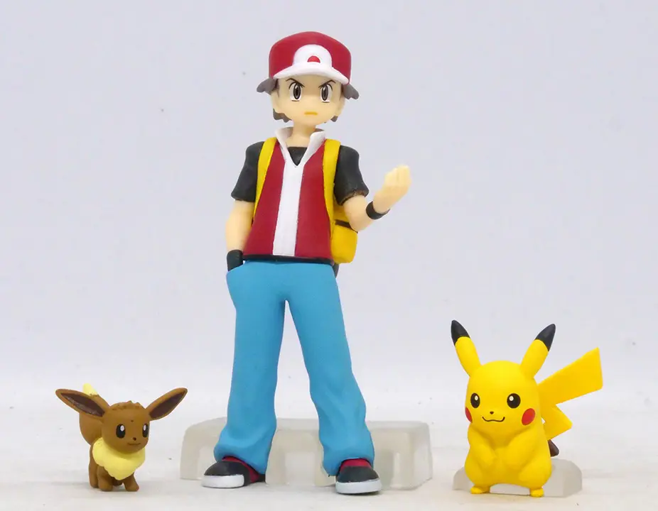 [POKÉMON SCALE WORLD] 赤紅、皮卡丘、伊布