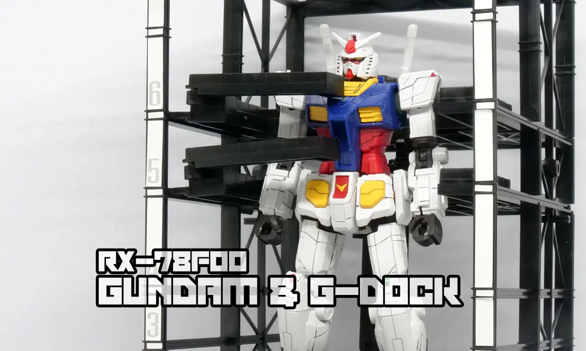 [HG] RX-78F00 GUNDAM & G-DOCK