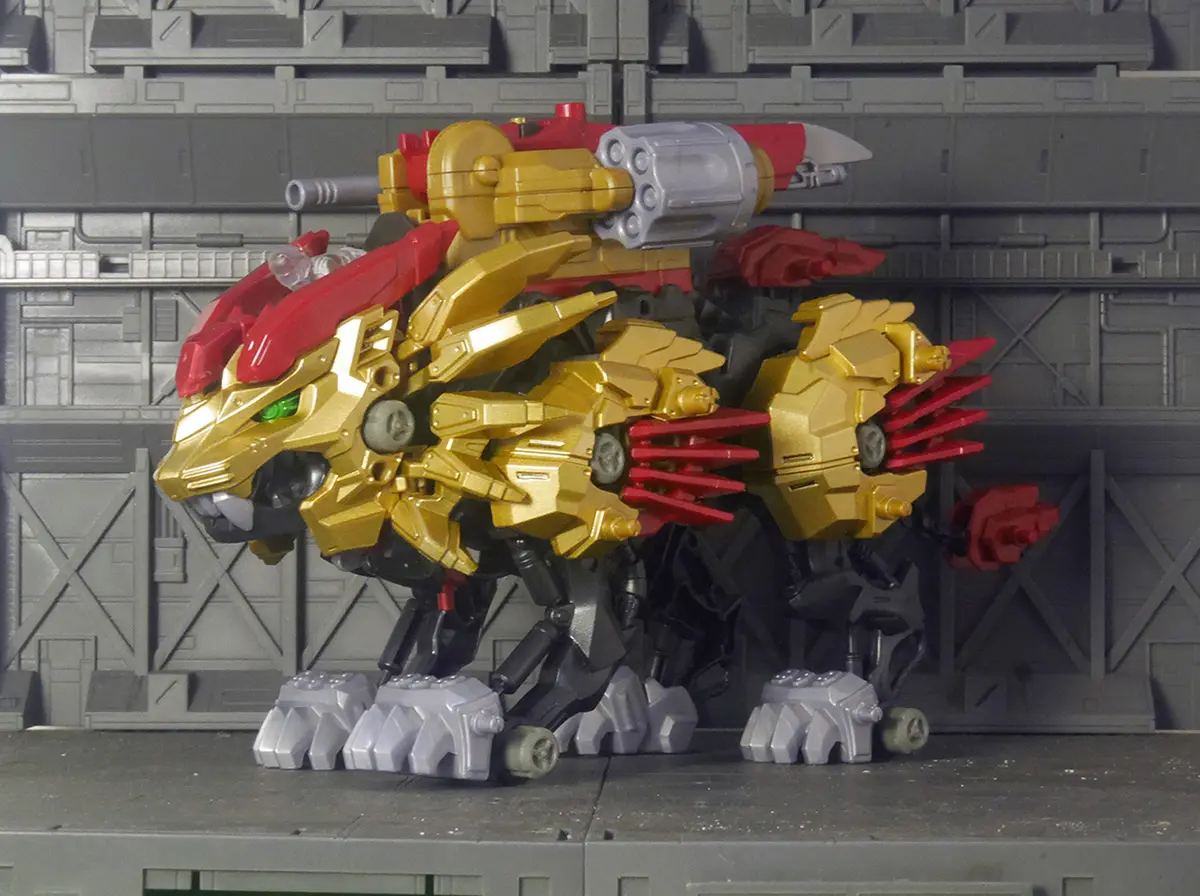 [ZOIDS] ライジングライガー(裝甲金獅)