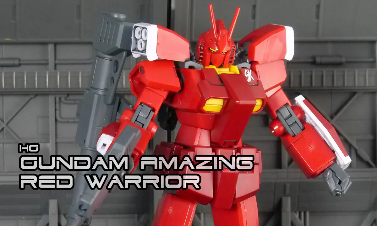 [HG] 驚異紅戰士(PF-78-3A Gundam Amazing Red Warrior)