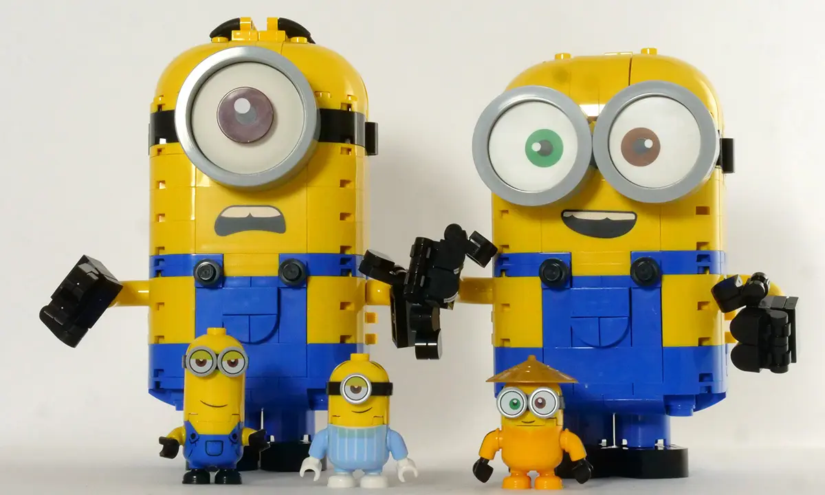 [LEGO] 75551 Brick-built Minions and their Lair
