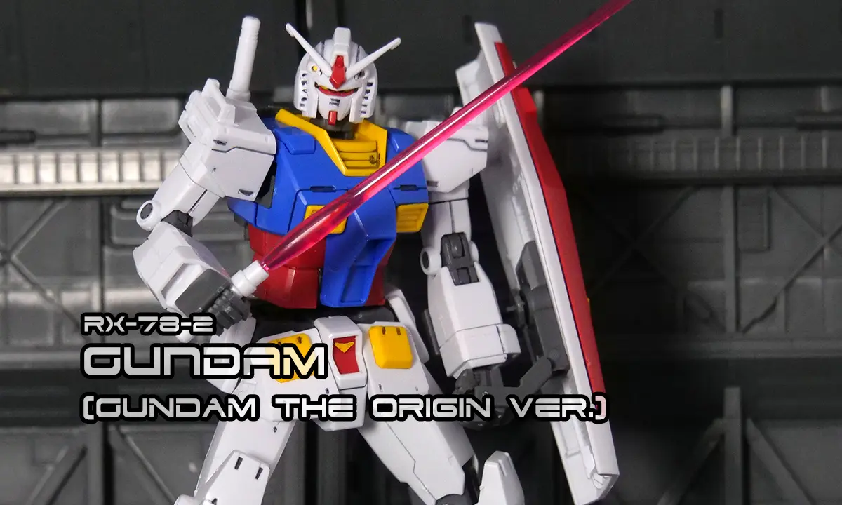 [HG] Gundam(Gundam The Origin Ver.)