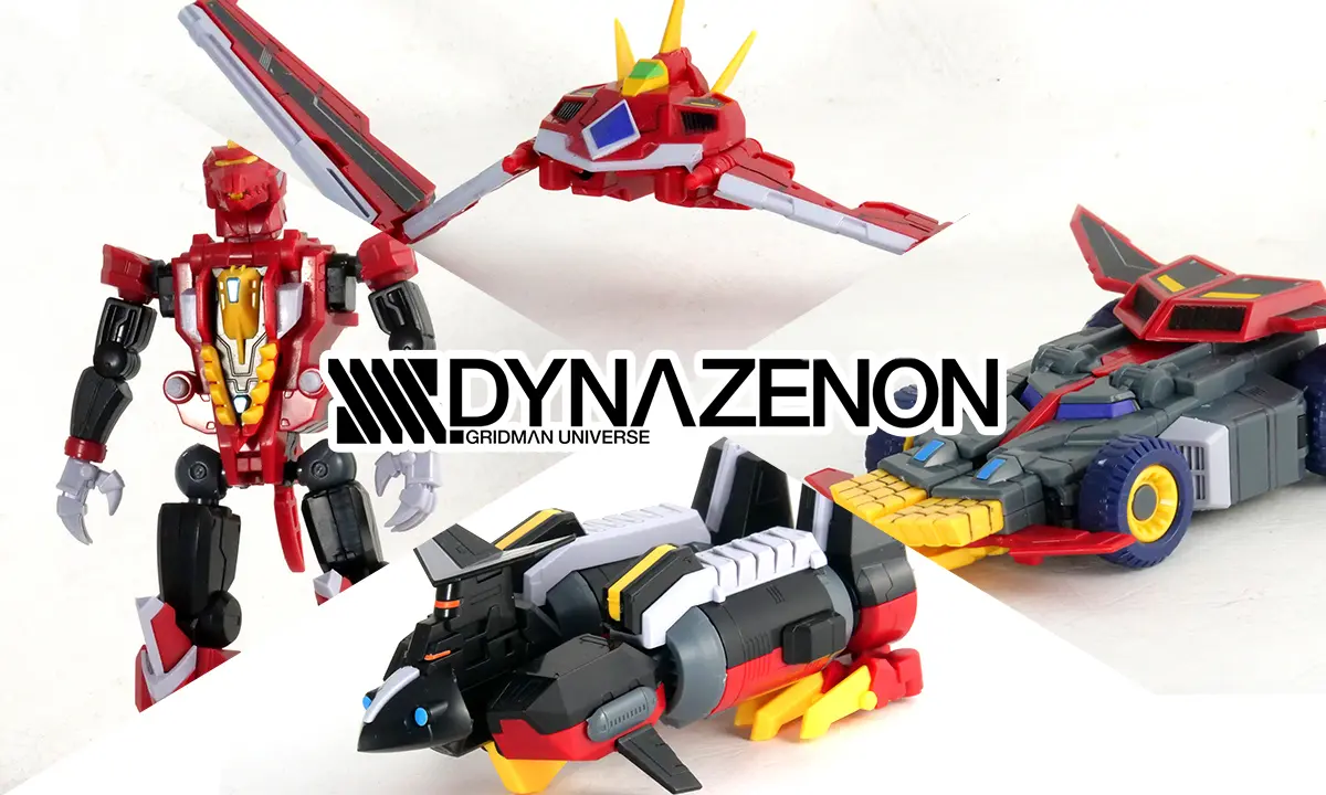 [MODEROID] DYNASOLDIER、DYNAWING、DYNASTRIKER 和 DYNADIVER