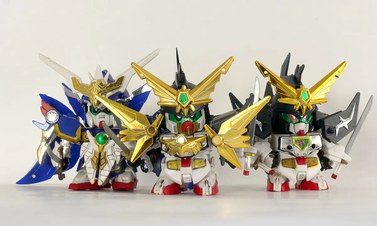 [BB戰士] 羽荒斗頑駄無、飛驅鳥大將軍、武零斗頑駄無