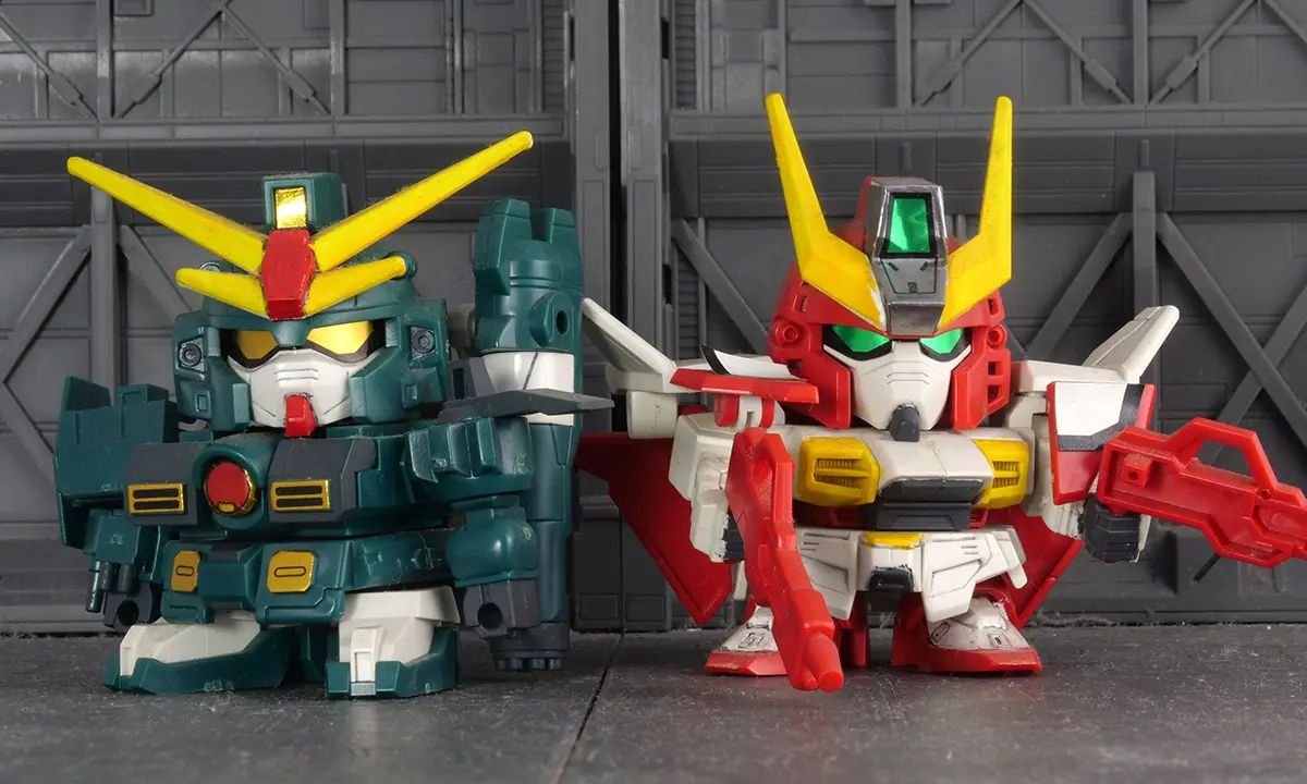 [G Generation] 空霸鋼彈(Gundam Air Master) & 斑豹鋼彈(Gundam Leopard)