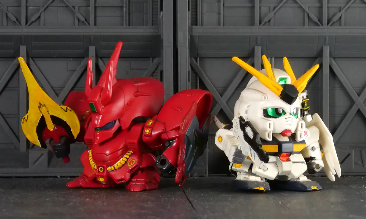 [G Generation] ν Gundam & Sazabi